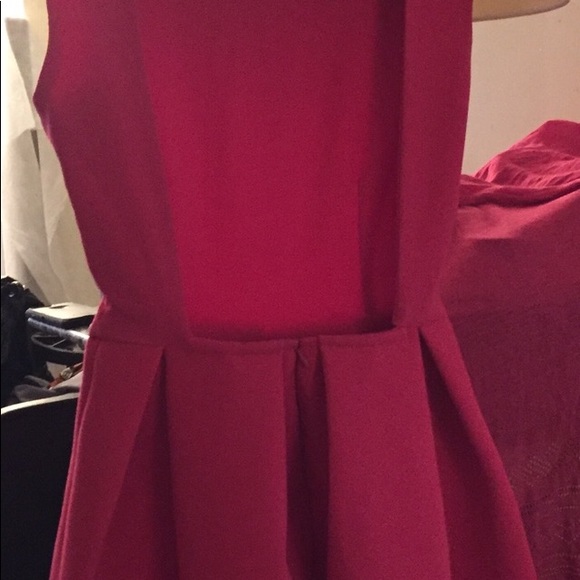 AQUA / Aqua Floyd Structured Skater Dress - Picture 5 of 7